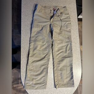 North Face Hiking Pants for Women with zip off legs for shorts
